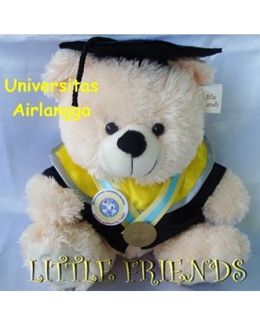 Boneka Wisuda Universitas Airlangga - Ekonomi (30 cm)